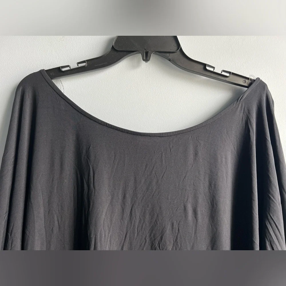 Michael Kors Women’s Side-Tie Swim Cover-Up Black Size Large